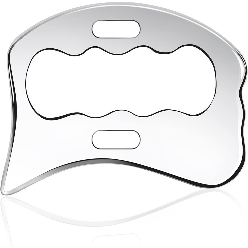 Guasha Massage Tool, Grade Stainless Steel Scraping Tool for Soft Tissue Upgrade