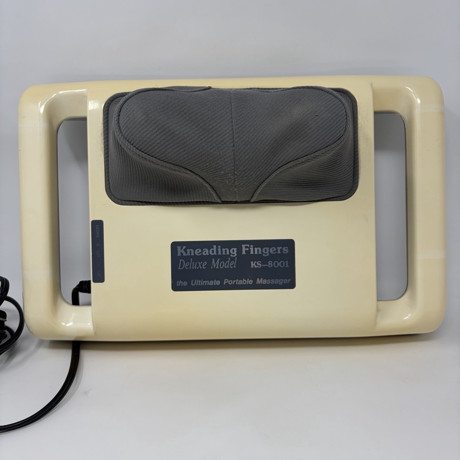 Kneading Fingers Deluxe Model KS-8001 Therapeutic Portable Massager Tested Work