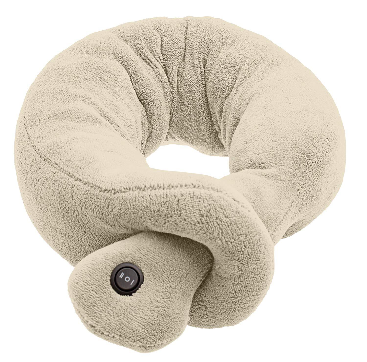 Massaging Neck Vibrating Pillow Relaxation For Home And Office Electric