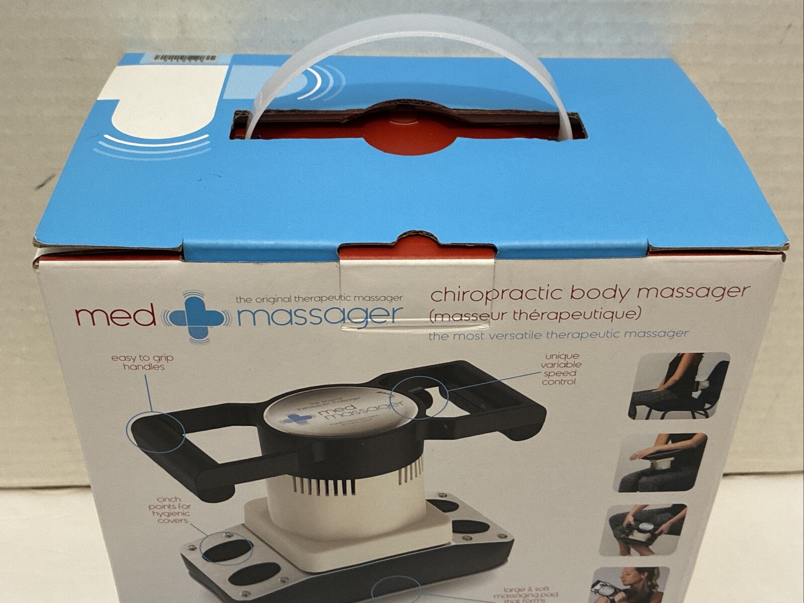 New/Open Box*MedMassager Chiropractic Body Massager*Model MMB05*Circulation/Pain