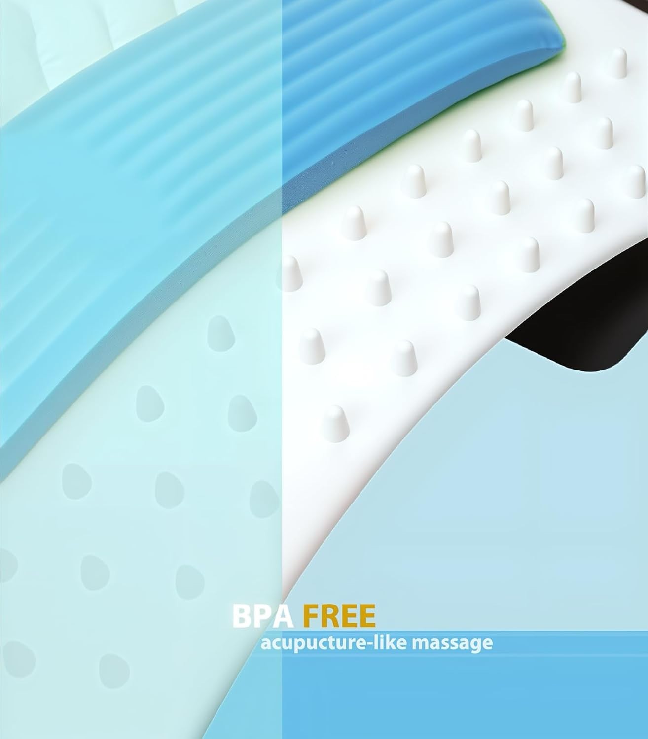 Ergonomic Multi-Level Back Stretcher – Effective Pain Relief for Herniated Discs