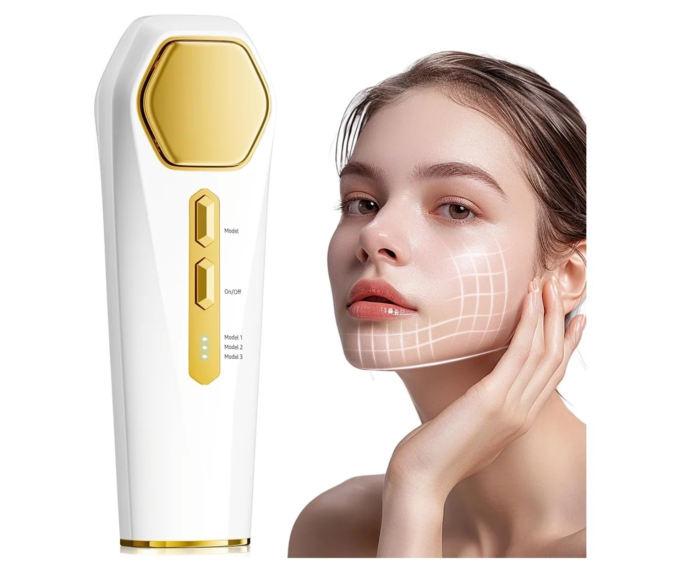 INTEO Milk Light Therapy 3 Mode Face Massager – NIB