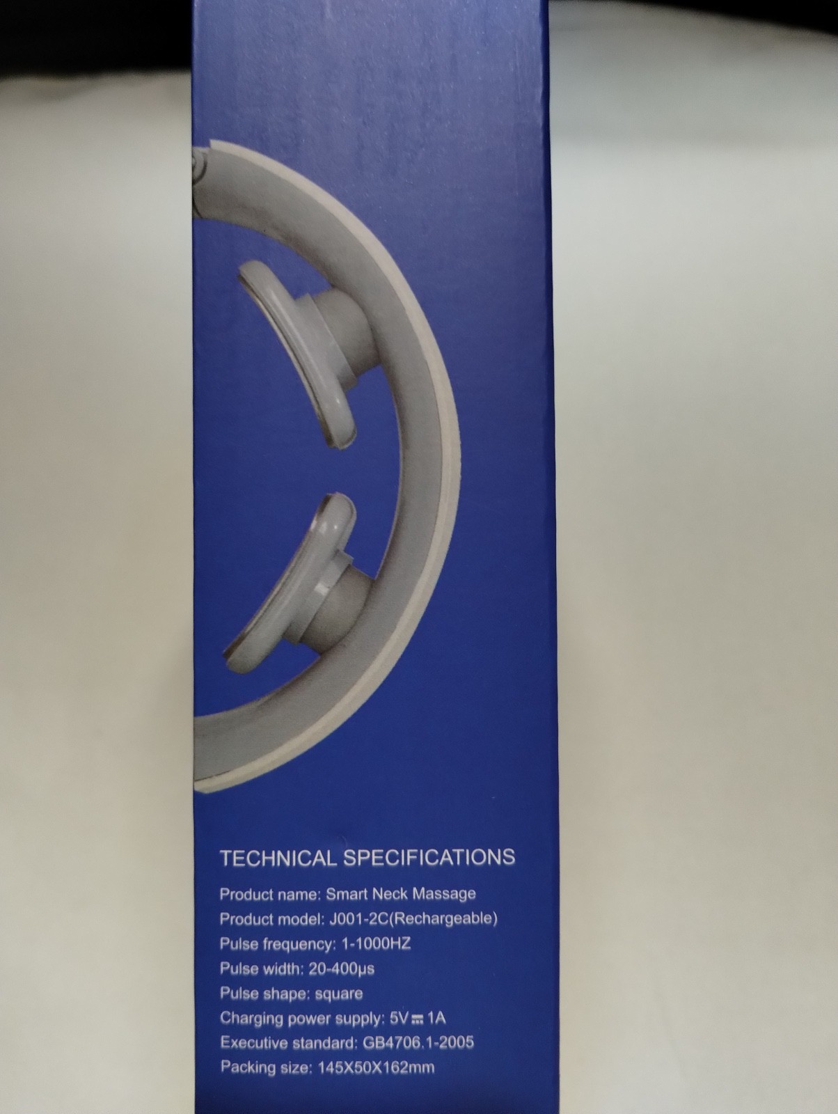 DEEP TISSUE THERAPY NECK MASSAGER RECHARGEBLE PORTABLE RELIEF WITH HEAT