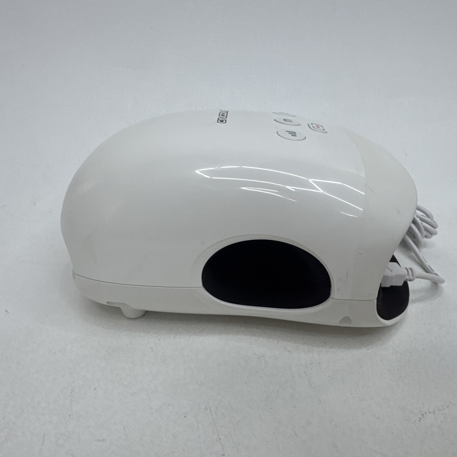 Cincom White Black Cordless Rechargeable Portable Hand Massager Heat Therapy