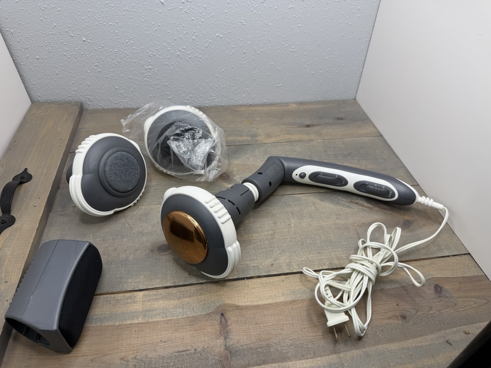 Conair Body Benefits Triple Therapy Massager w/Heat +Attachments WM30 TESTED