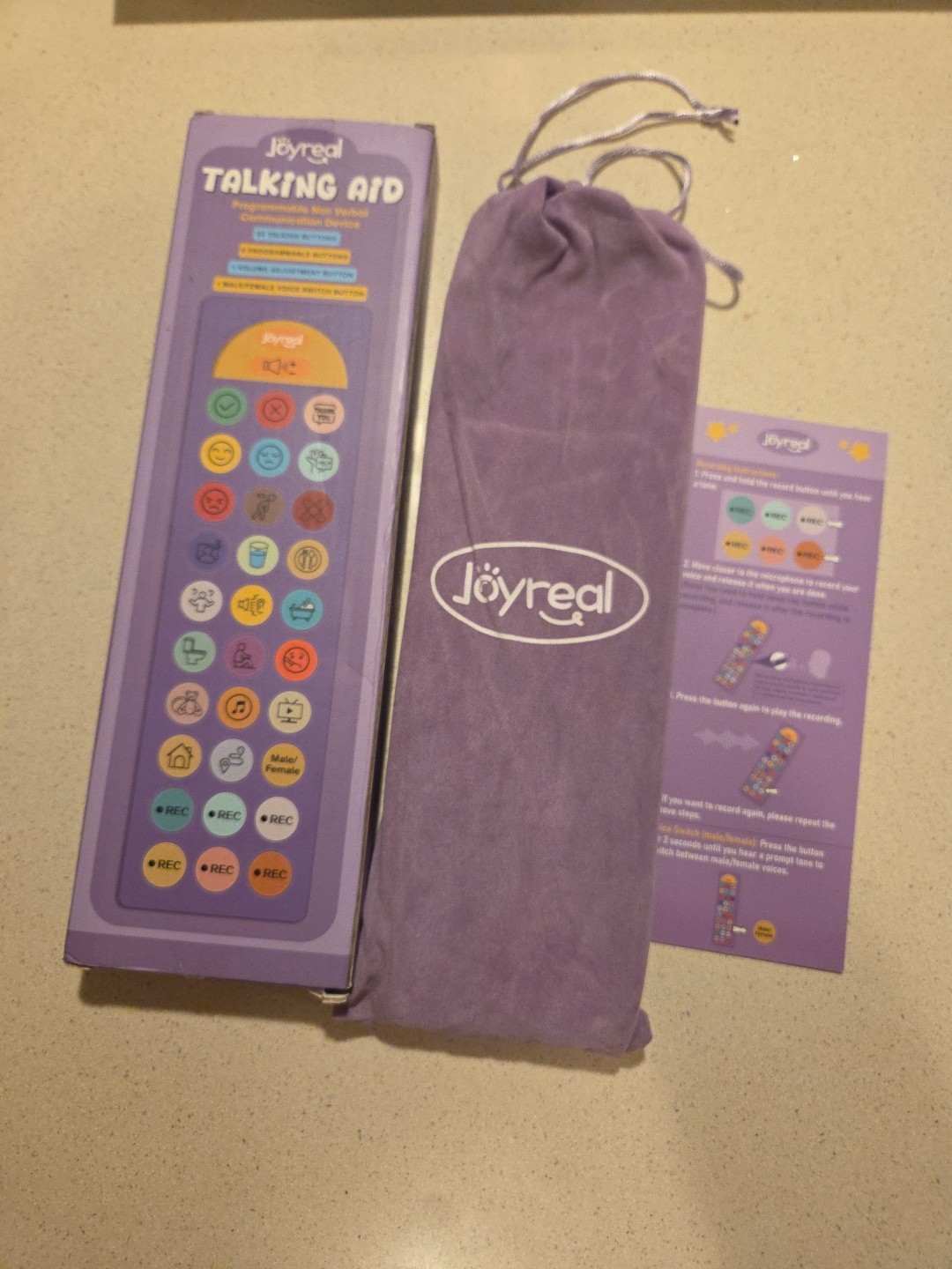 AAC Device for Autism, Joyreal Non Verbal Communication Tools for Speech