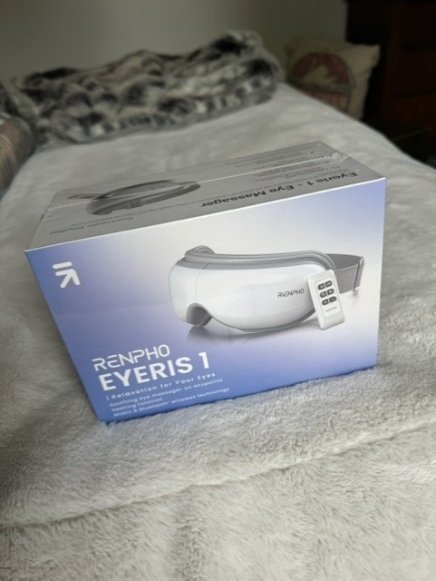 RENPHO Eyeris 1 Eye Massager Acupoints Heated Bluetooth Music | (Brand New!)