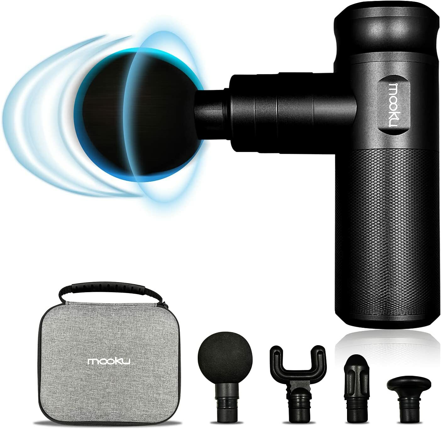 Mini Massage Gun, Pocket-Sized Deep Tissue Percussion for Athletes Pain Relief