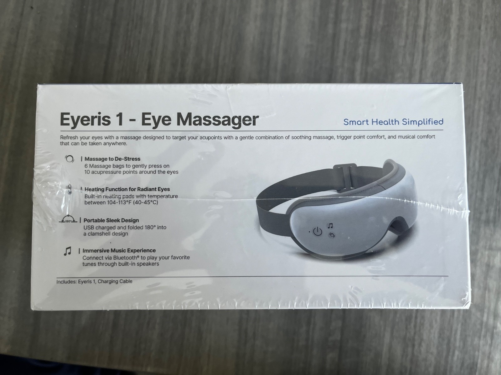 RENPHO RF-EM001 Electric Eye Massager – White