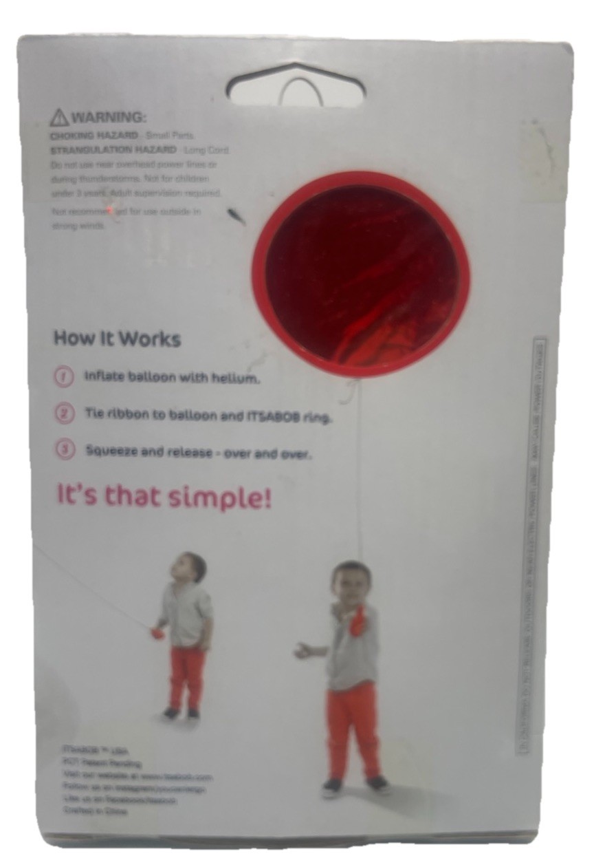 ITS-A-BOB 2013 KICKSTARTER Exclusive Social Play Experience w/ Balloons Kid Toy