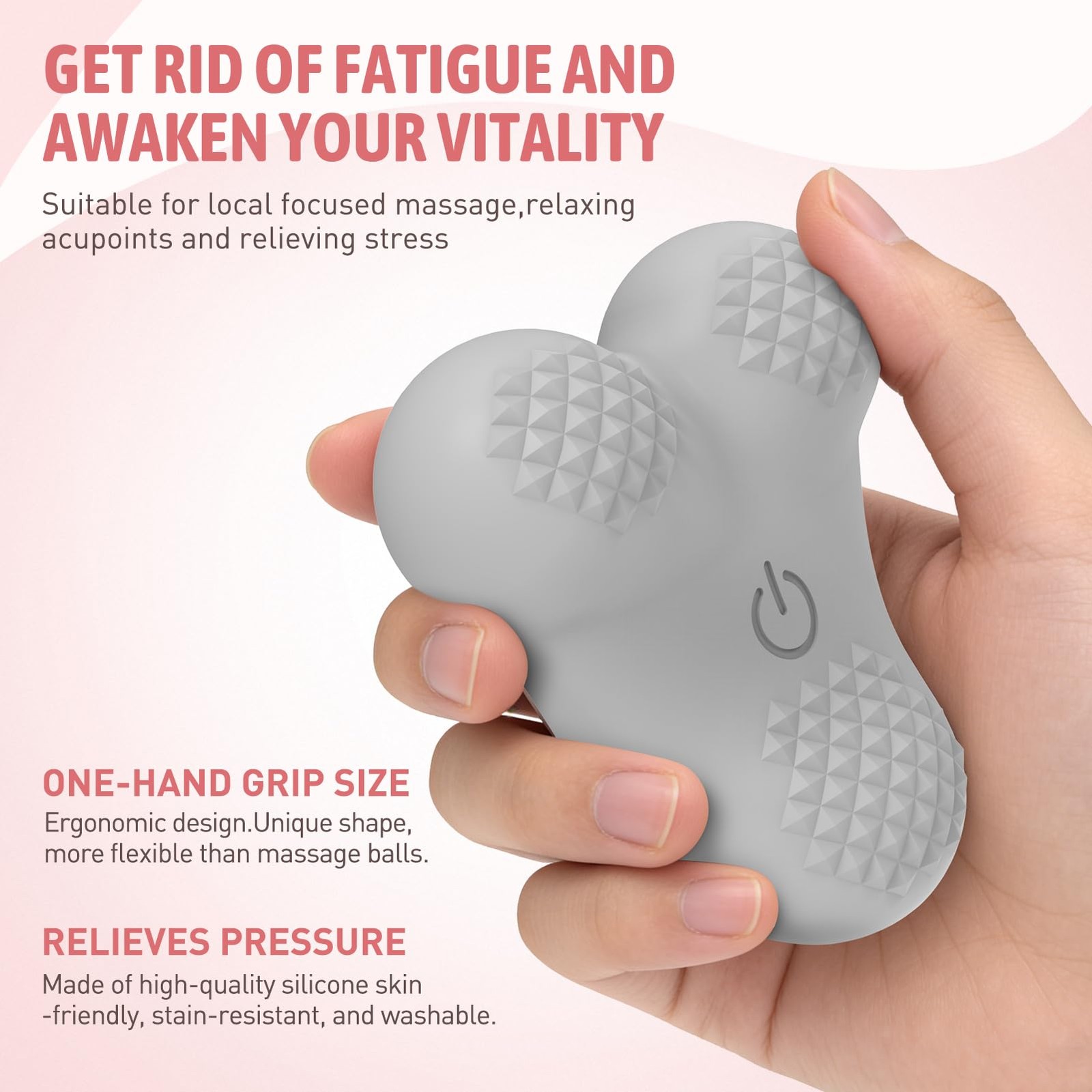 MEXITOP Multifunctional Electric Massager, Gray