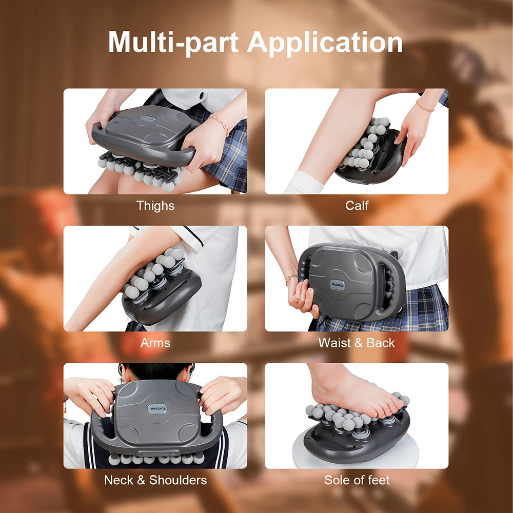 42 Head Massage Gun Deep Tissue Massager LED Display 9Modes 9Speeds Muscle Relax
