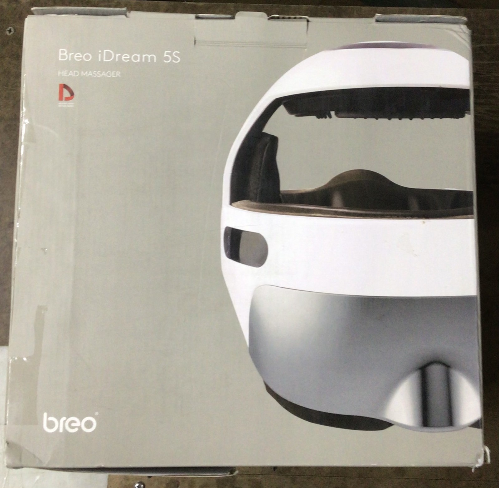 Breo iDream5s Electric Head Massager, Eye & Neck Massage Helmet Heated