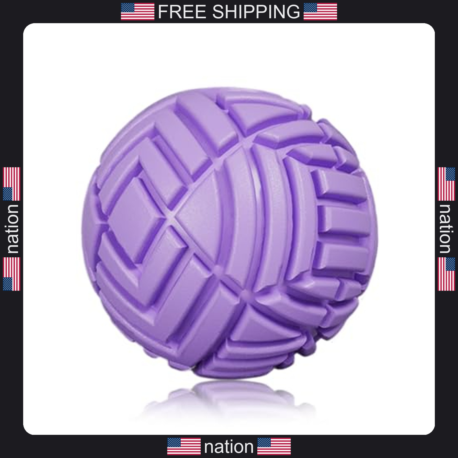Tetop fitness muscle massage ball 3.15in therapy trigger point myofascial