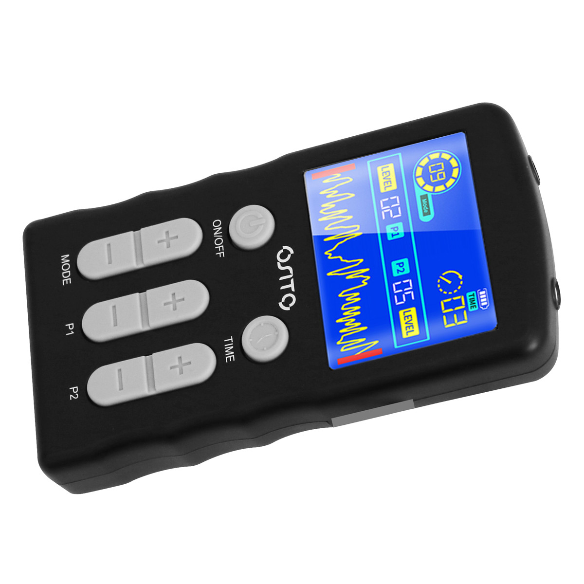 Tens Unit Electric Pulse Massager Muscle Stimulator Therapy Pain Relief Machine