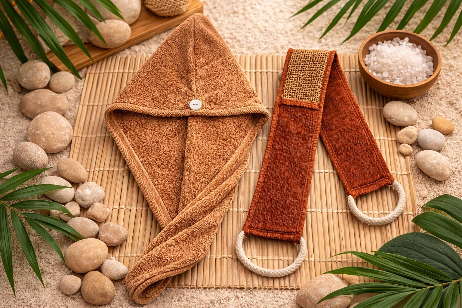 SPARESS Eco Friendly Natural Spa Set for Women Gift Box with Wooden Comb Set,…
