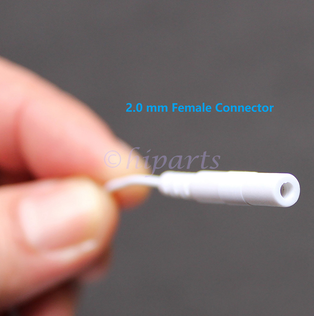 36 Replacement Electrode Pads for Massagers /Tens Units 1.25 inch» Round White
