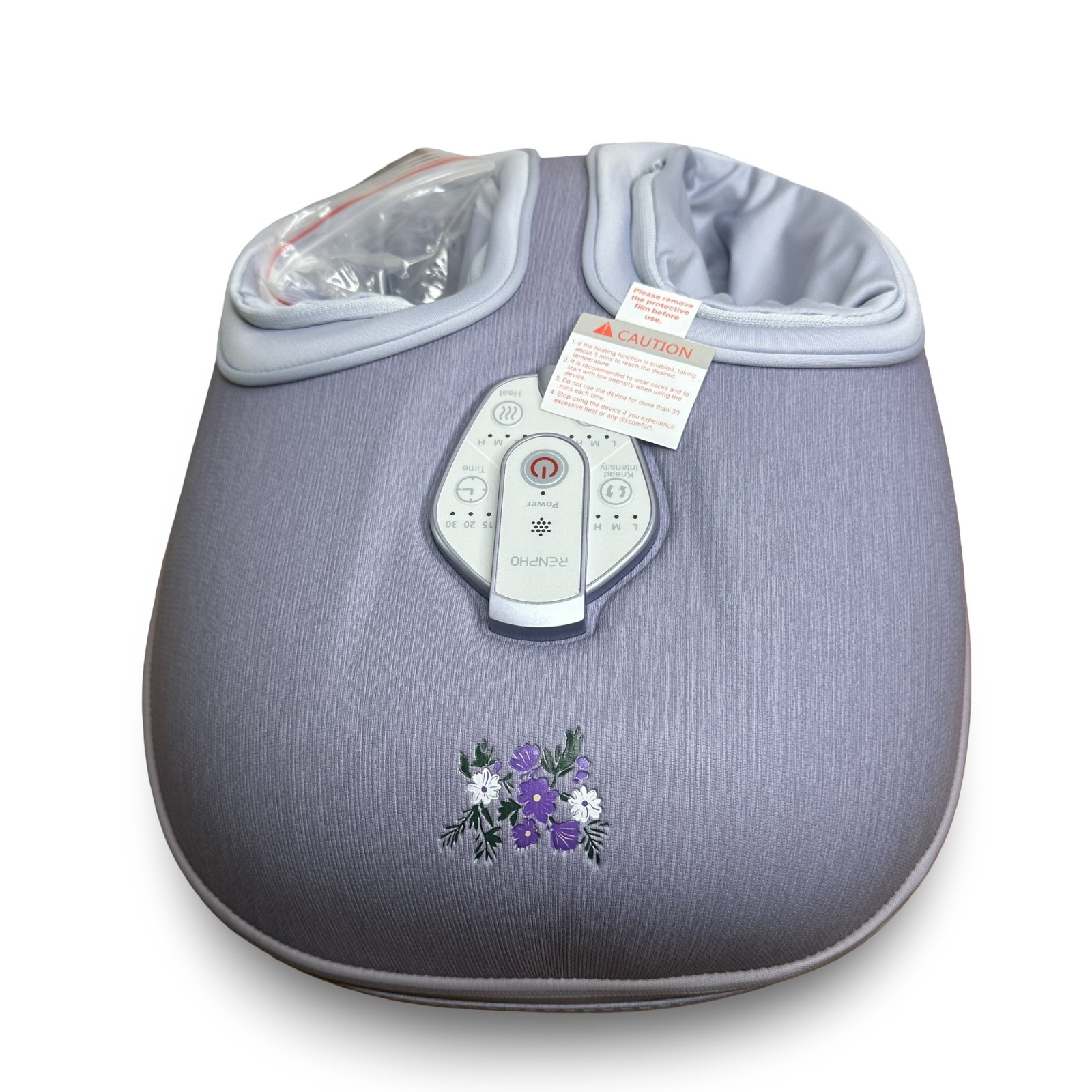 RENPHO 2026 Upgraded Foot Massager Machine Heat Shiatsu Plantar Fasciitis Violet
