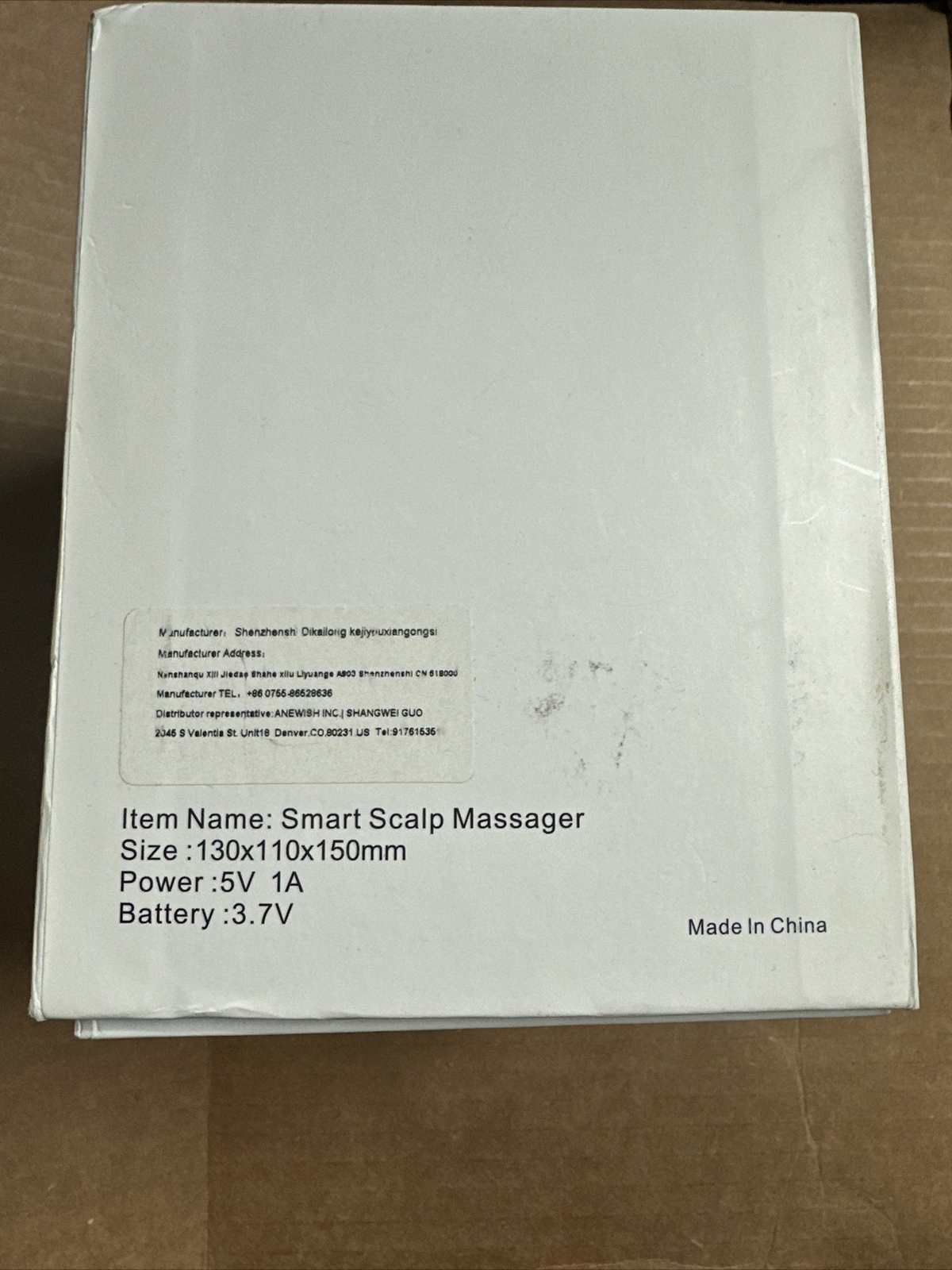 Smart Scalp & Body Massager ST-701 (Power USB)