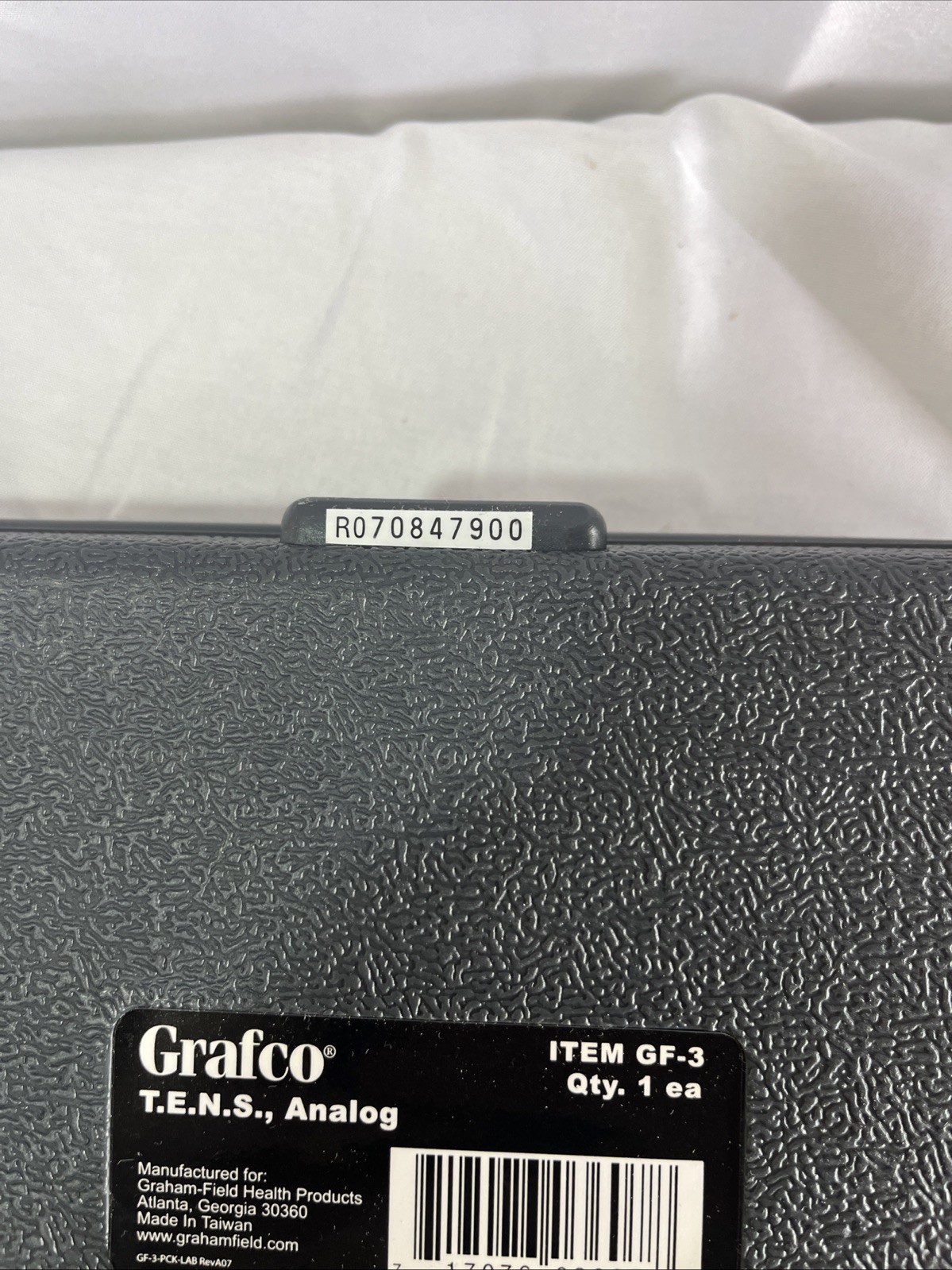Grafco GF-3 Analog TENS Unit New Sealed Unit Electrodes Healthy Pain Management