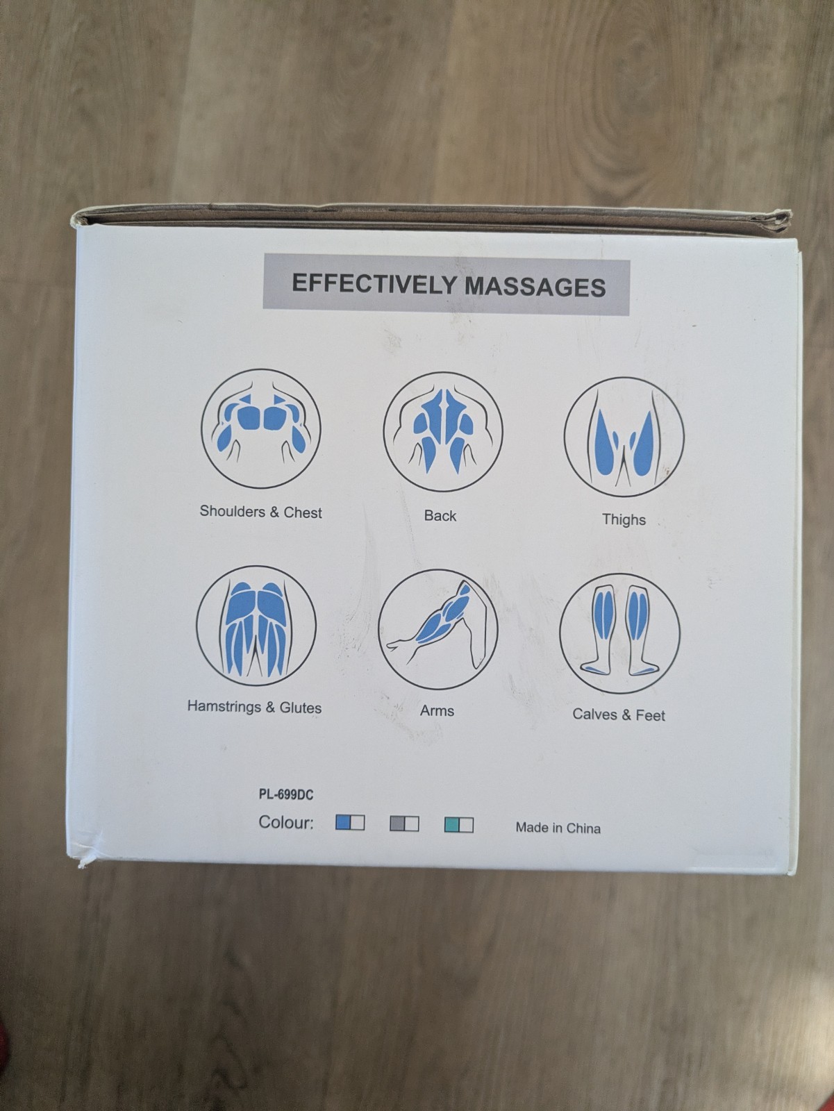 New In Box Rolling Percussive Massager With Stand – Deep Tissue Muscle Massager