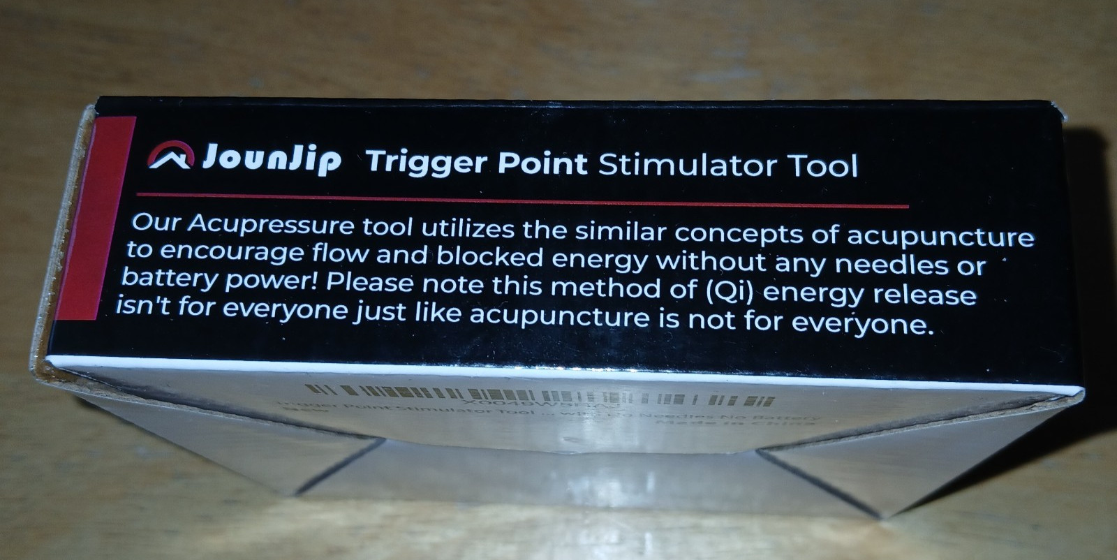 JOUNJIP TRIGGER POINT STIMULATOR TOOL-NIB W/DIRECTIONS-NO NEEDLES/NO BATTERIES