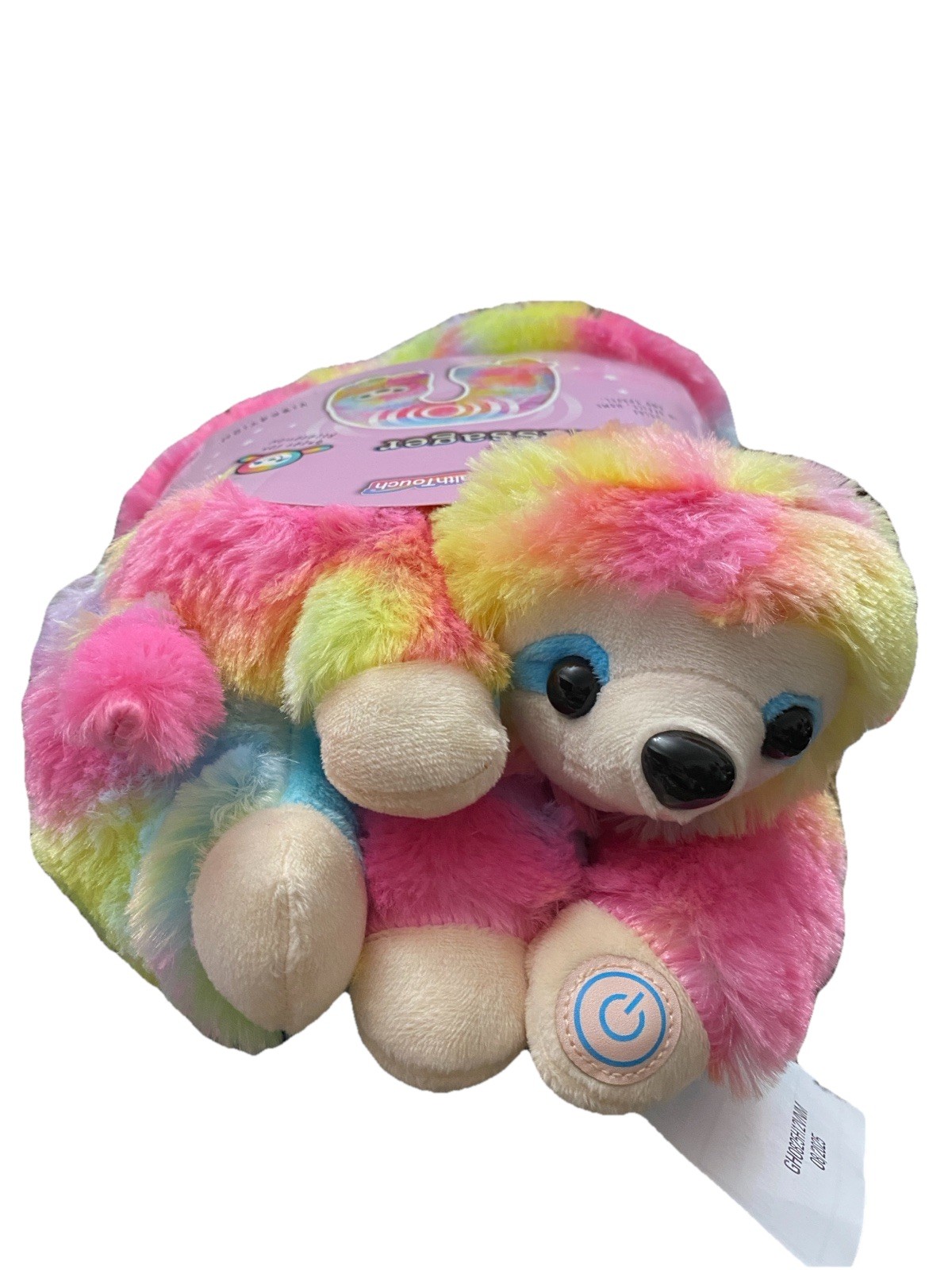 Health Touch Sloth Neck Massager Plush Vibrating Gift U Shaped Multicolor NEW