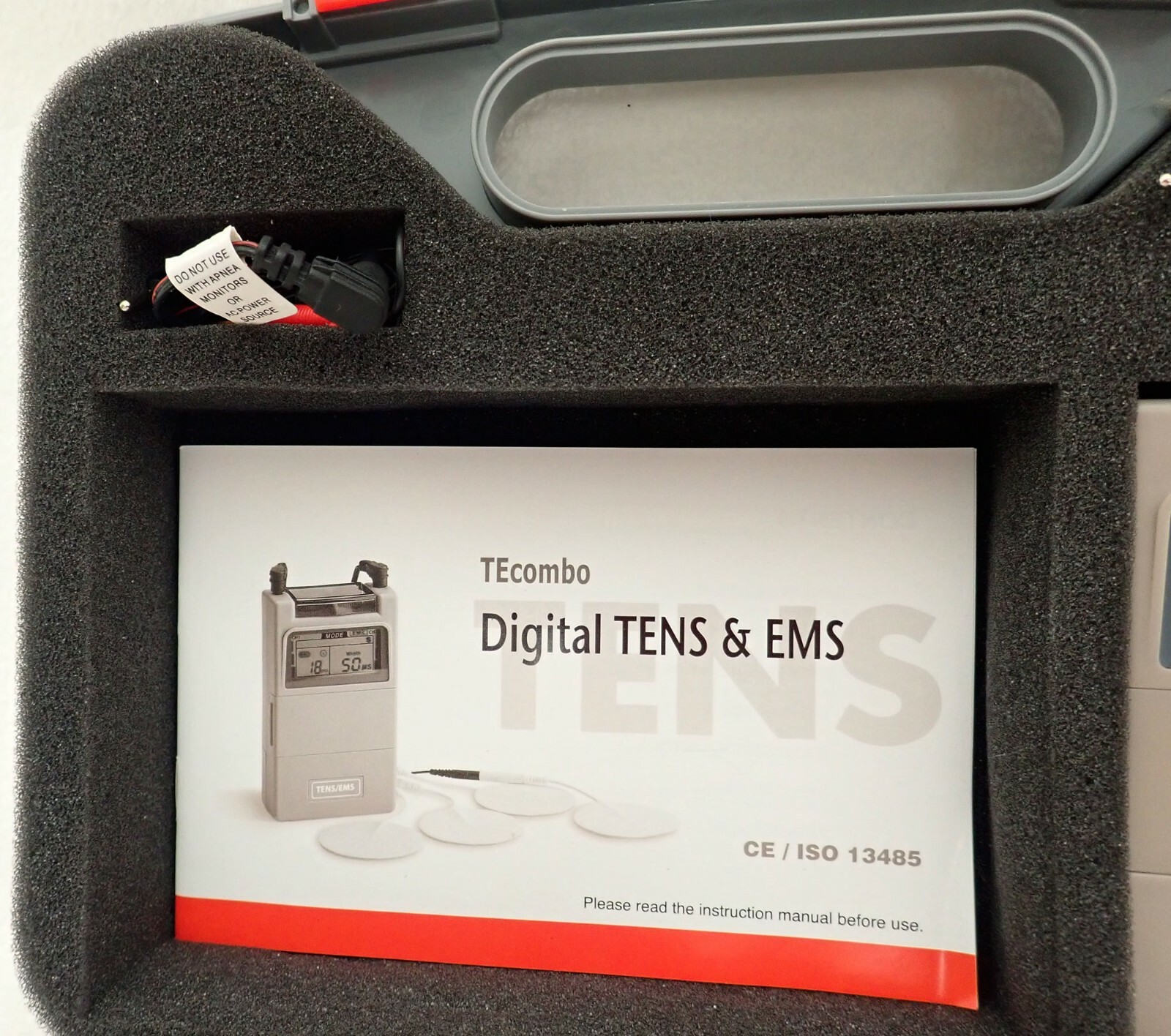 Dual Channel Digital TENS/EMS Muscle Electrical Pulse System BodyMed? New Pads