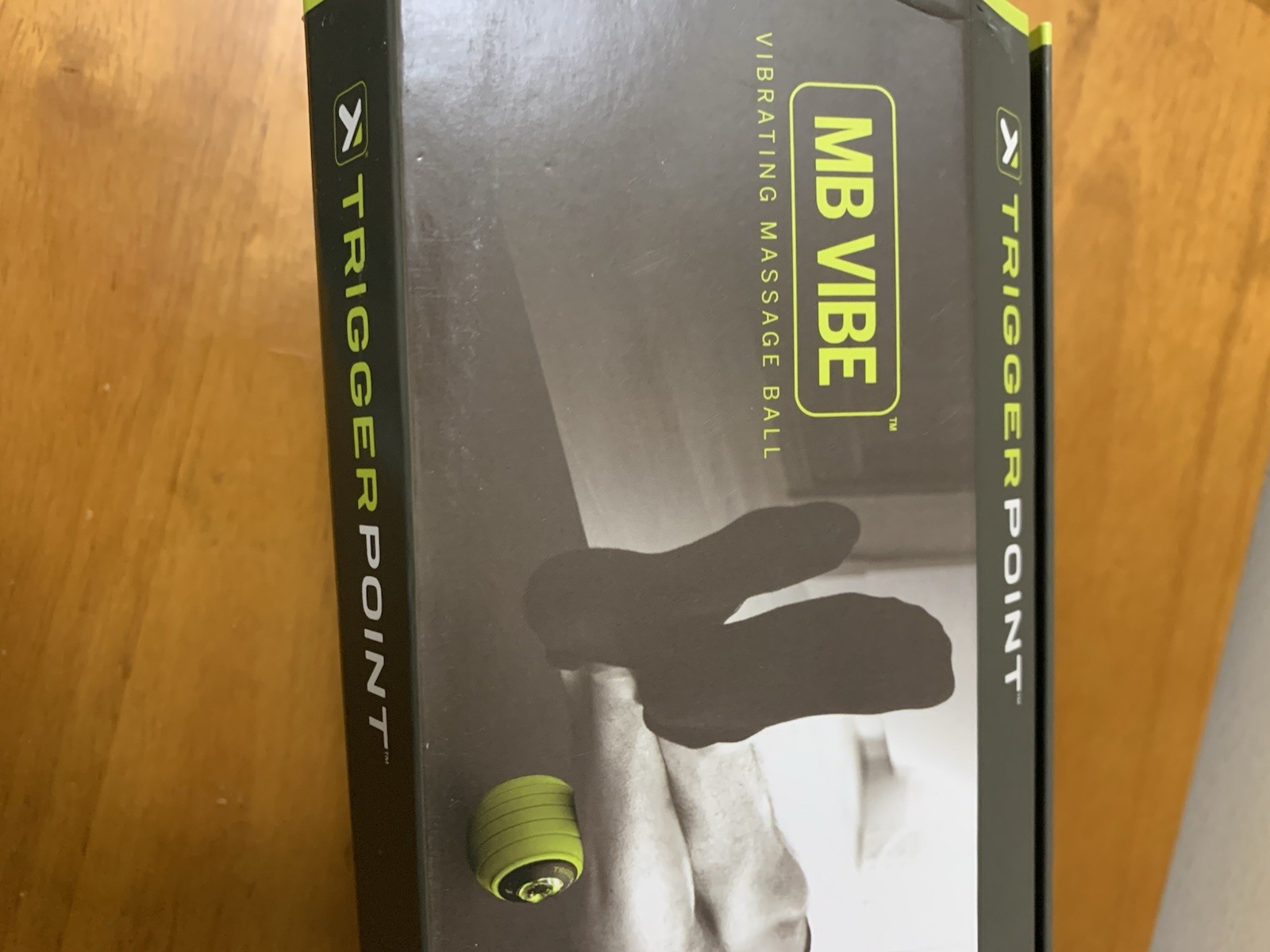 Triggerpoint MB Vibe Green Vibrating Massage Ball Rechargeable NEW
