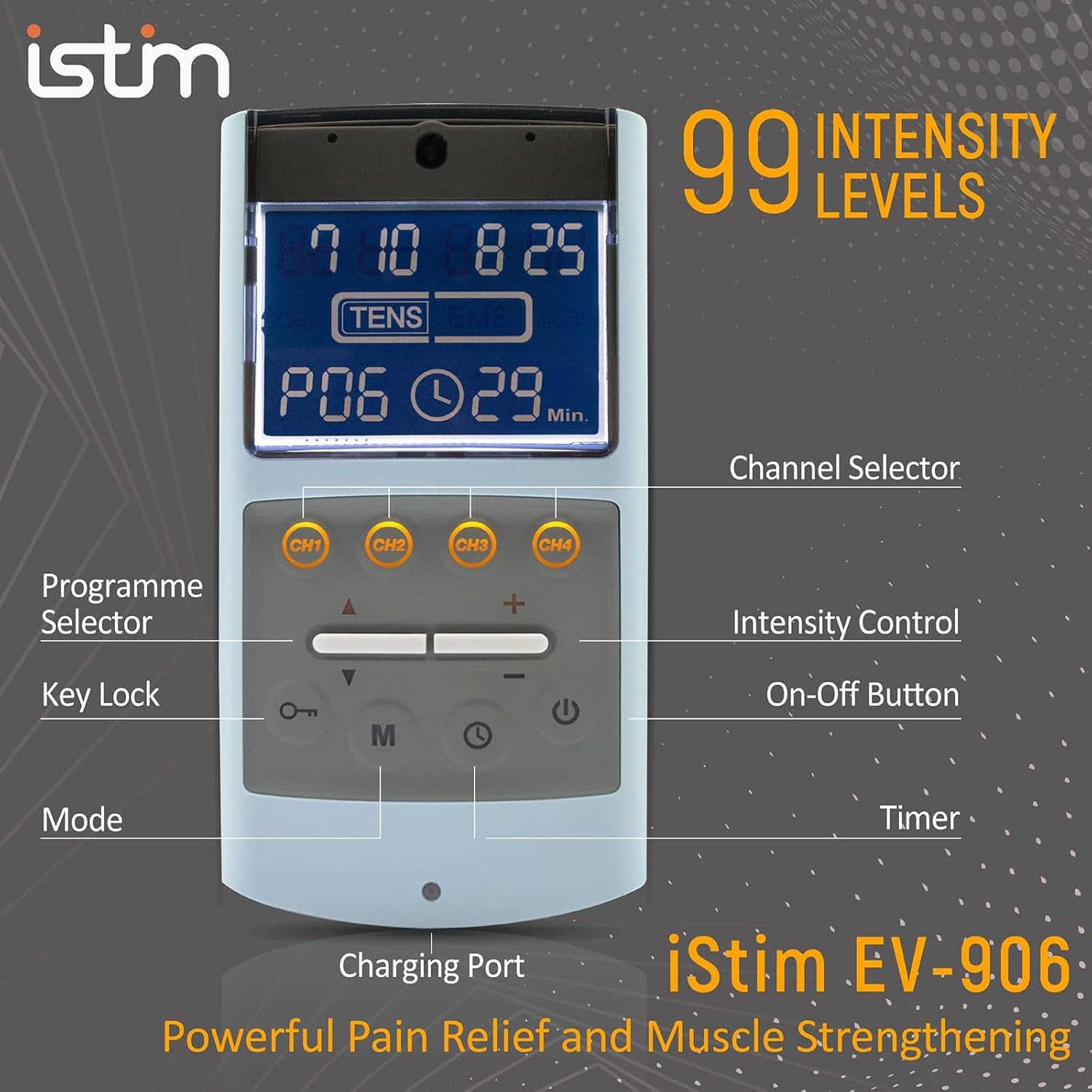 TENS Unit Muscle Stimulator for Pain