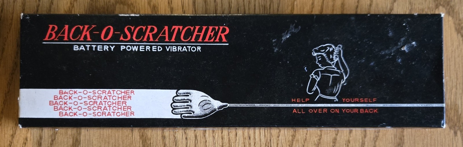 vintage back -o – scratcher battery powered vibrator/ Chadwick Japan