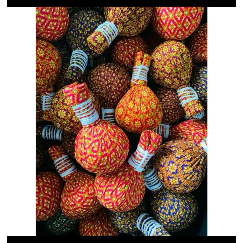 10 Thai Herbal Compress Ball 150 g for Massage Shops & Spas