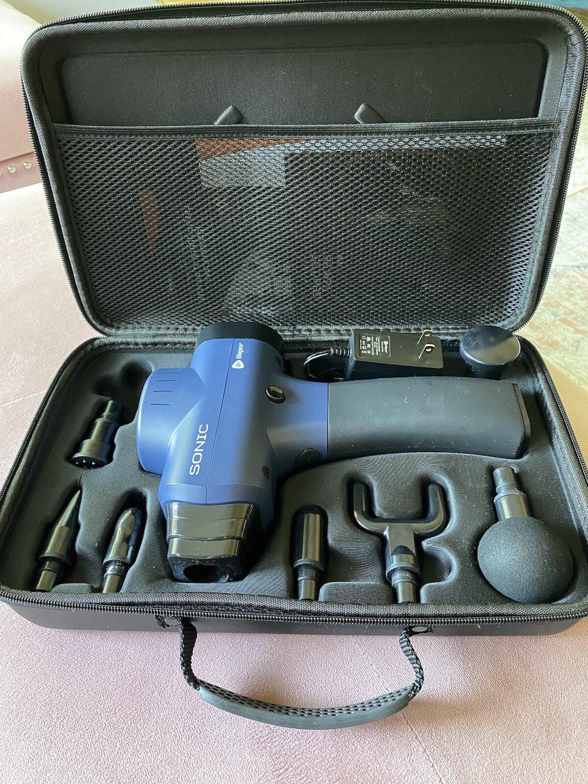 Sonic Handheld Percussion Massage Gun 5 Speed High-Intensity Deep Tissue Massage