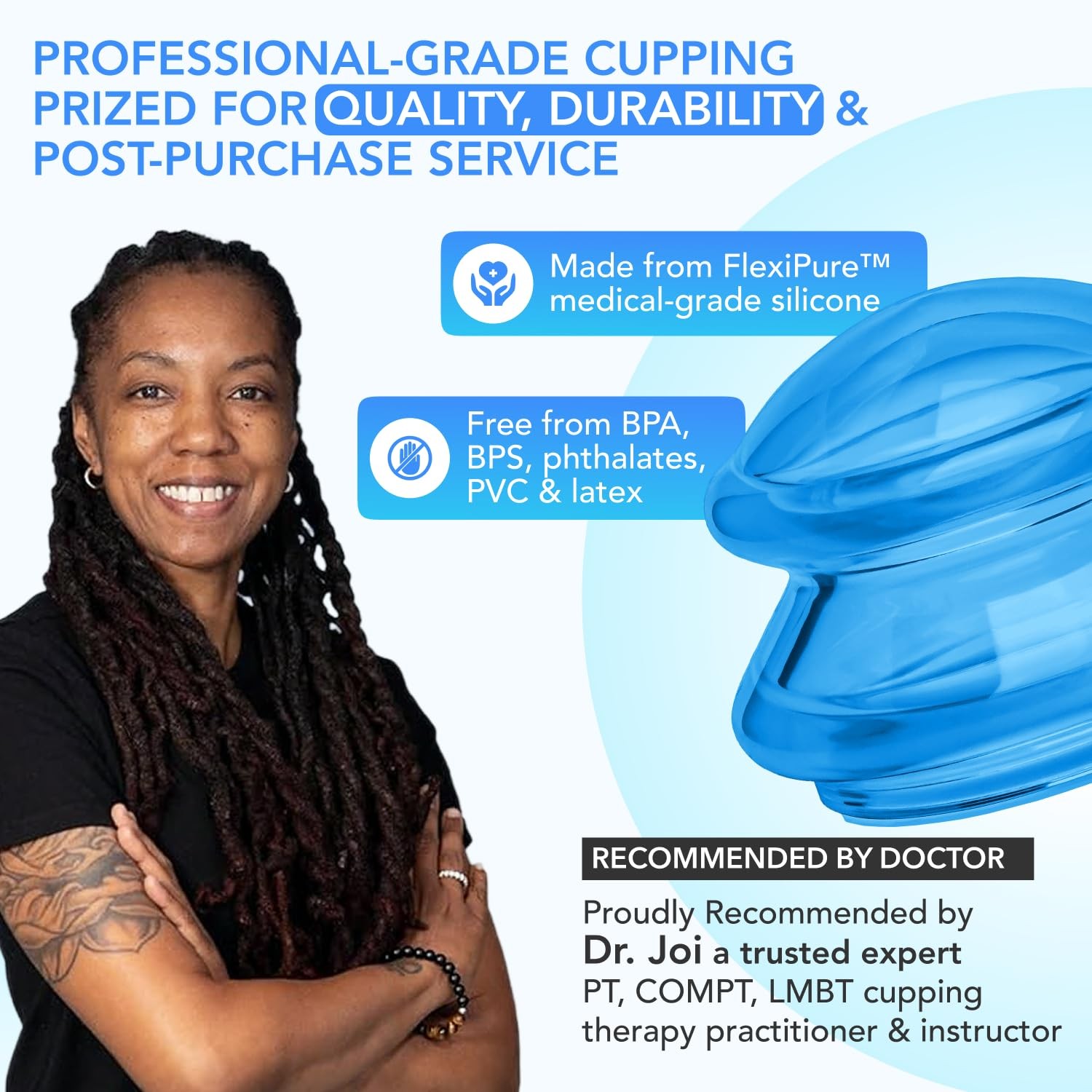 Silicone Cupping Therapy Set Professional Massage Cupping Cups for Cupping Th…