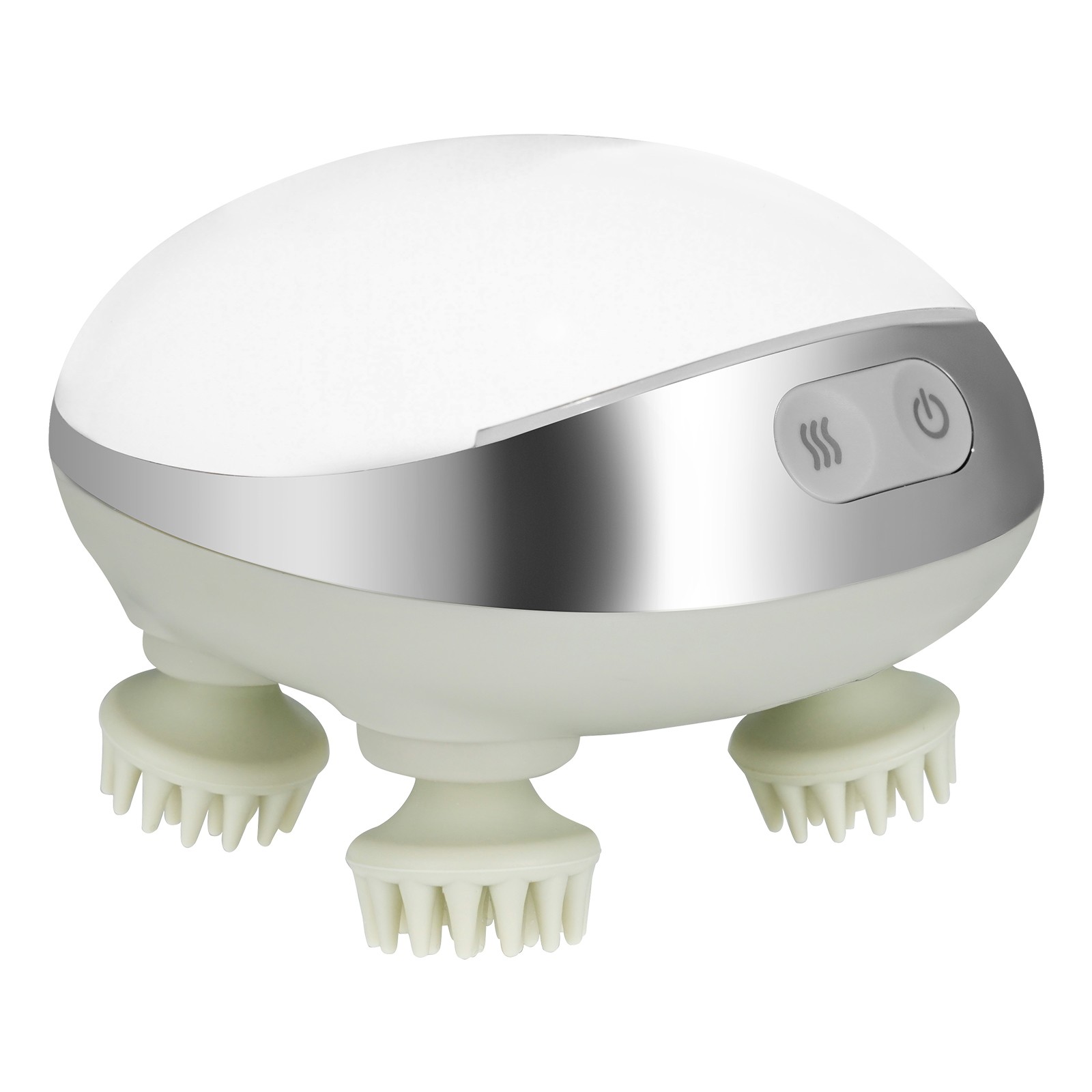 Uimoso Electric Scalp Massager with Heat Rechargeable Head Massager Waterproof