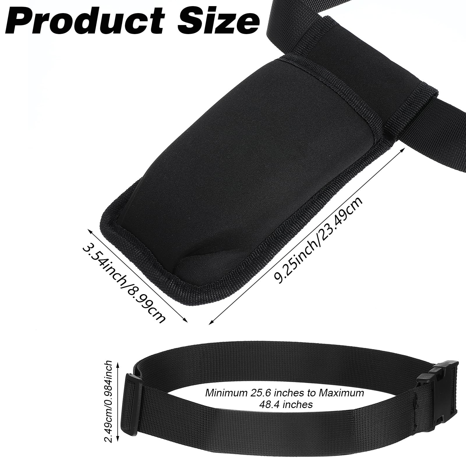 ElevateTech Massage Bottle Bag Lotion Oil Waist Holder Organizer Adjustable D…