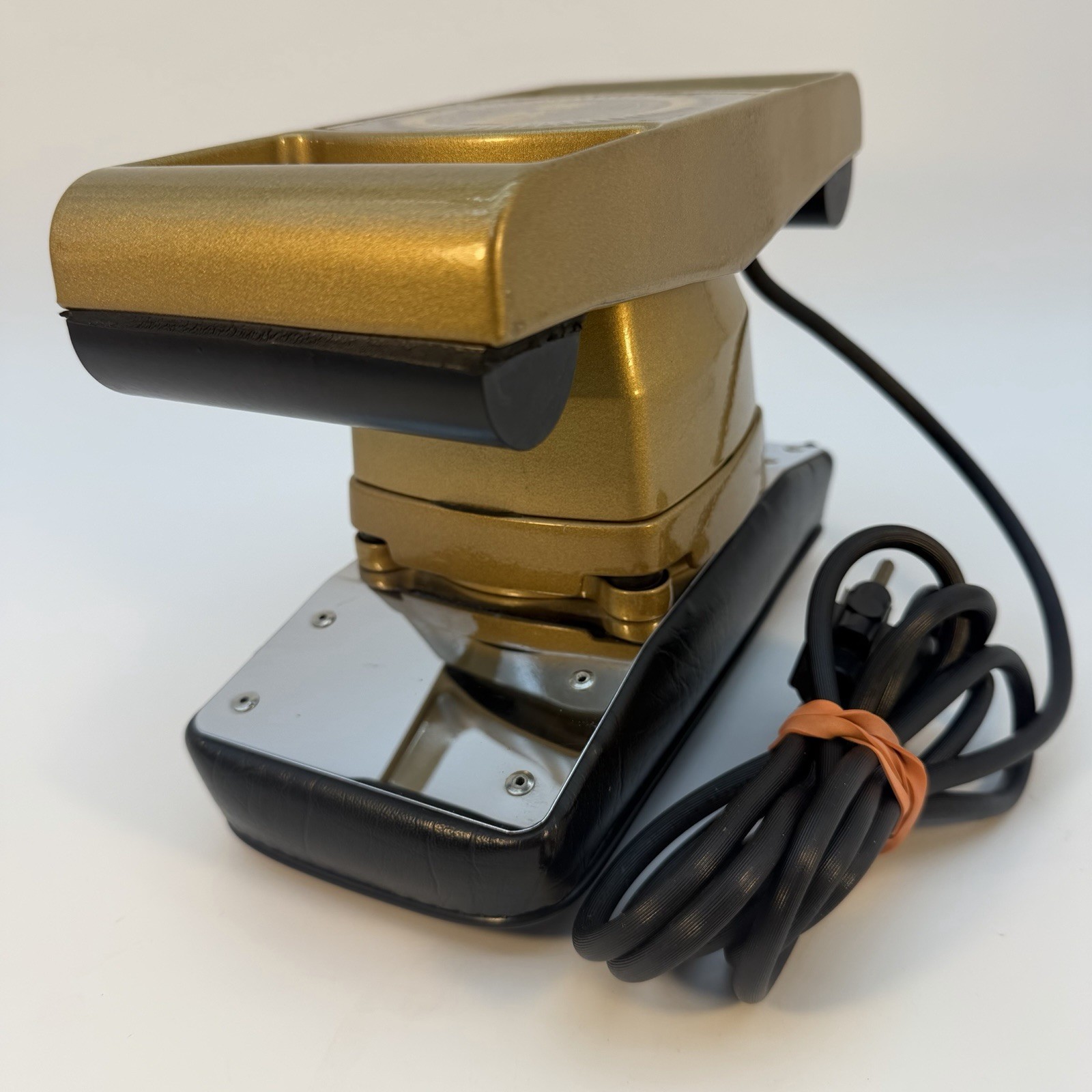 VTG Morfam Jeanie Rub Massager – Metallic Gold – Made in USA – Heavy Duty Works