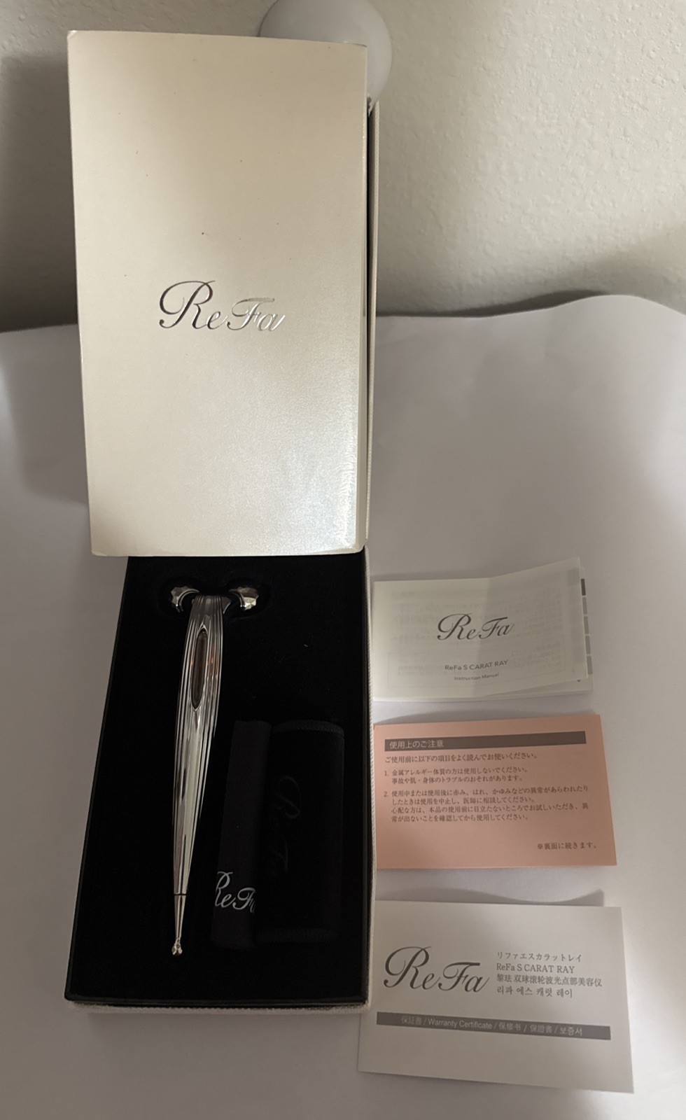 MTG ReFa S CARAT For Face Genuine MADE IN JAPAN RF-SR2150B
