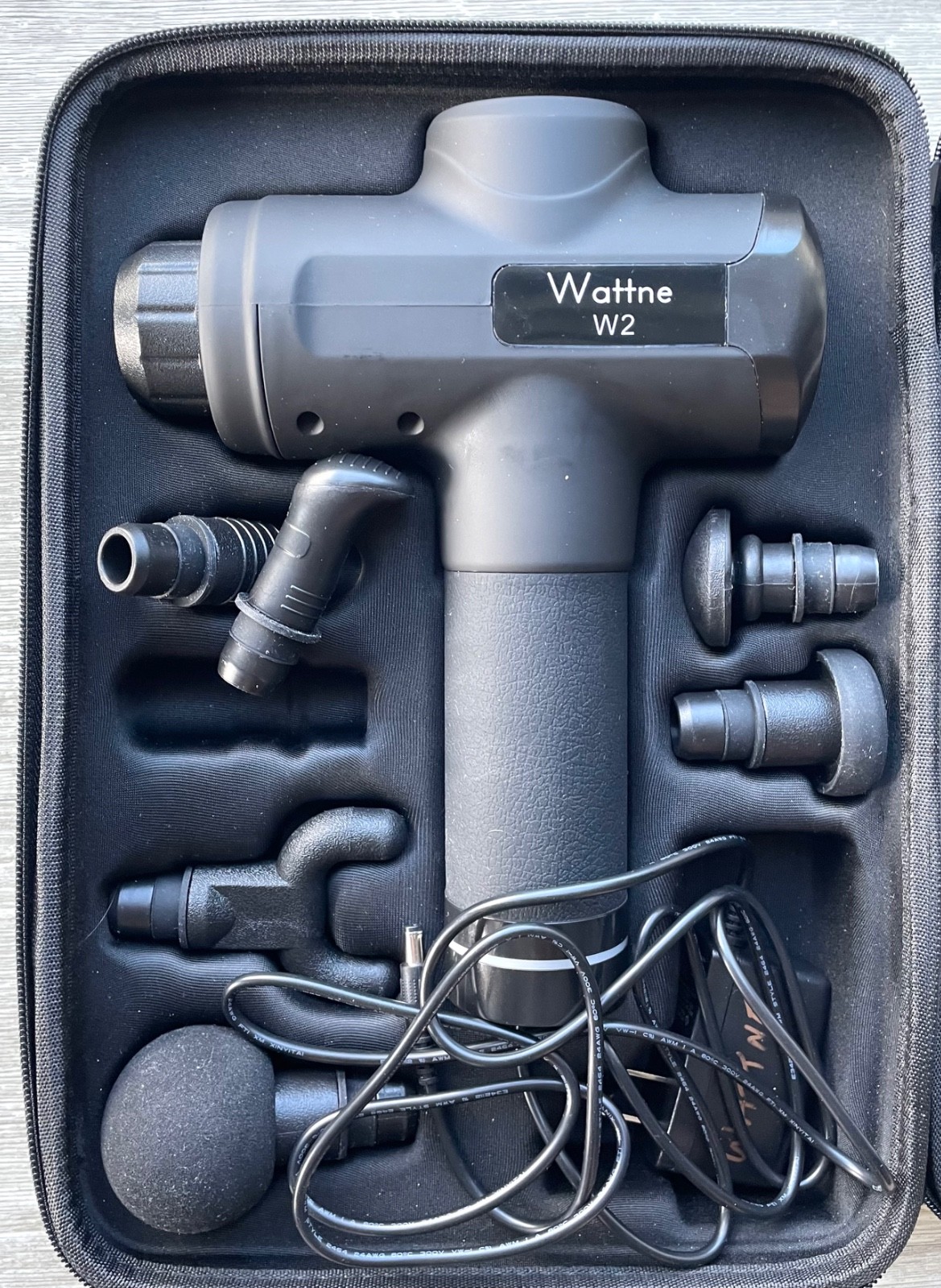 Wattne W2 Massage Gun 20-Speed Handheld Percussion Muscle Massager – Tested
