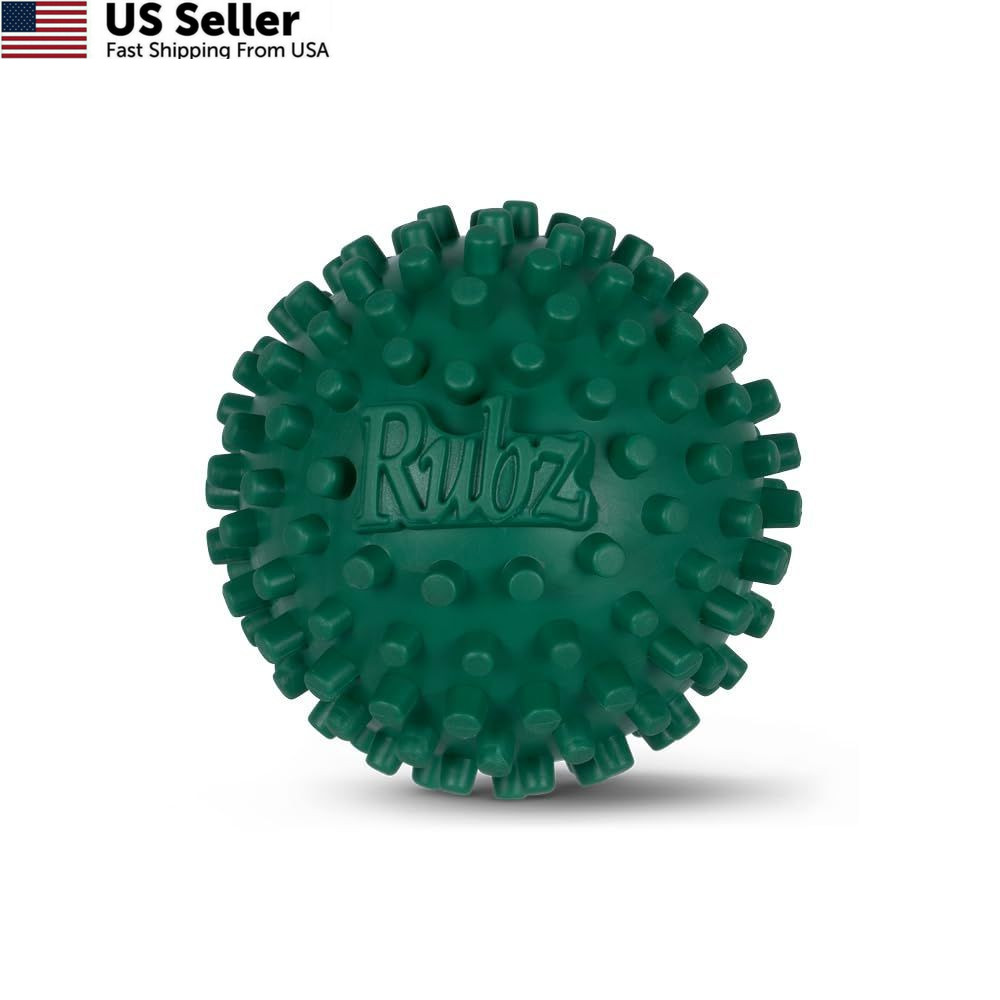 Due North Foot Rubz Hand & Back Massage Ball – 1 Count (Pack of 1), Green