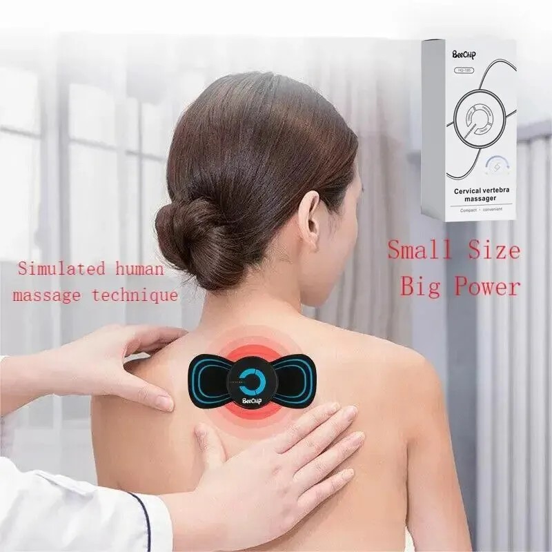 Cervical Spine Massage Sticker Battery Model for Neck Head Relief Fatigue