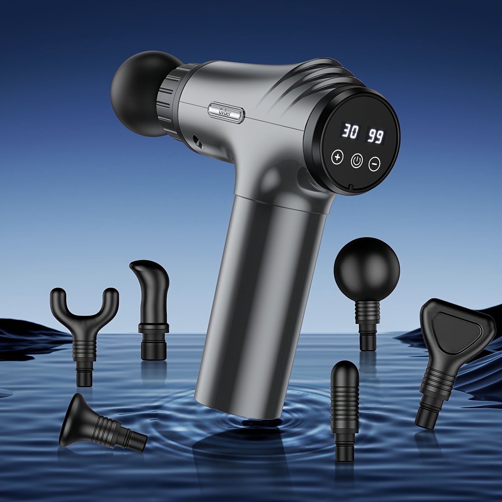 Olsky 30 Speed Massage Gun，Full-body Back And Arm Massage, Handheld Electric