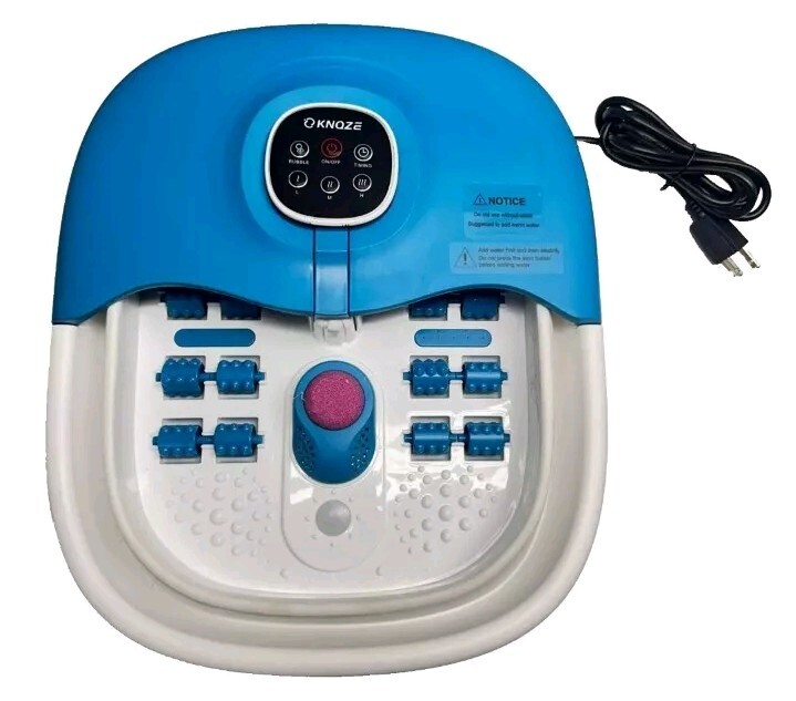 BRAND NEW! KNQZE Collapsible Foot Spa Massager MZD-02F Fast Heat Remote Control