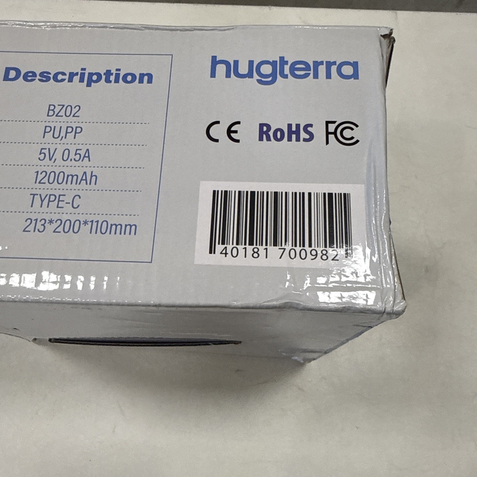 HUGTERRA MASSAGER BZ02 FIVE IN ONE-Brand New In Box-complete