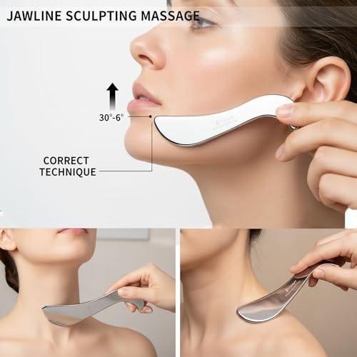 Stainless Steel Gua Sha Muscle Scraper Tool IASTM Scraping Massage for Physical