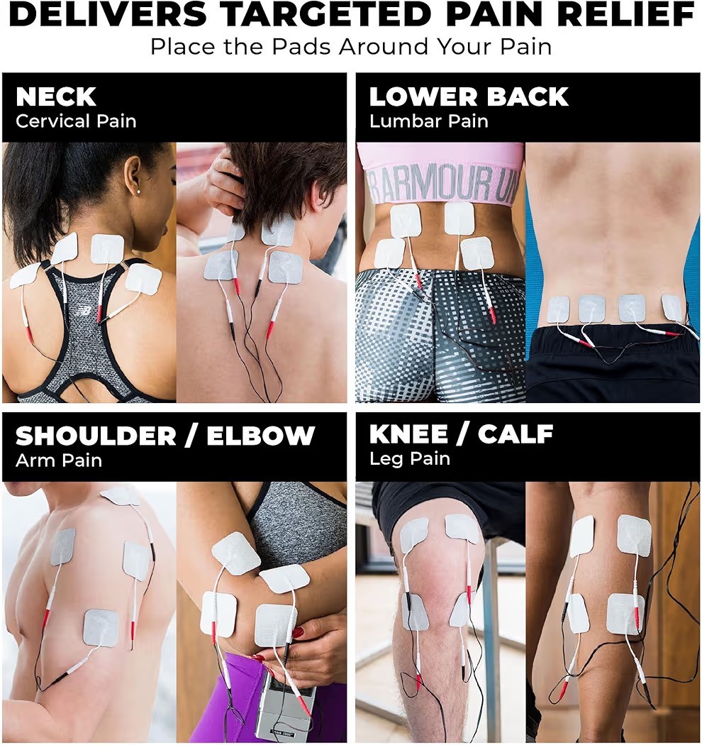 TENS 7000 2nd Edition Digital TENS Unit with Accessories Muscle Stimulator EMS