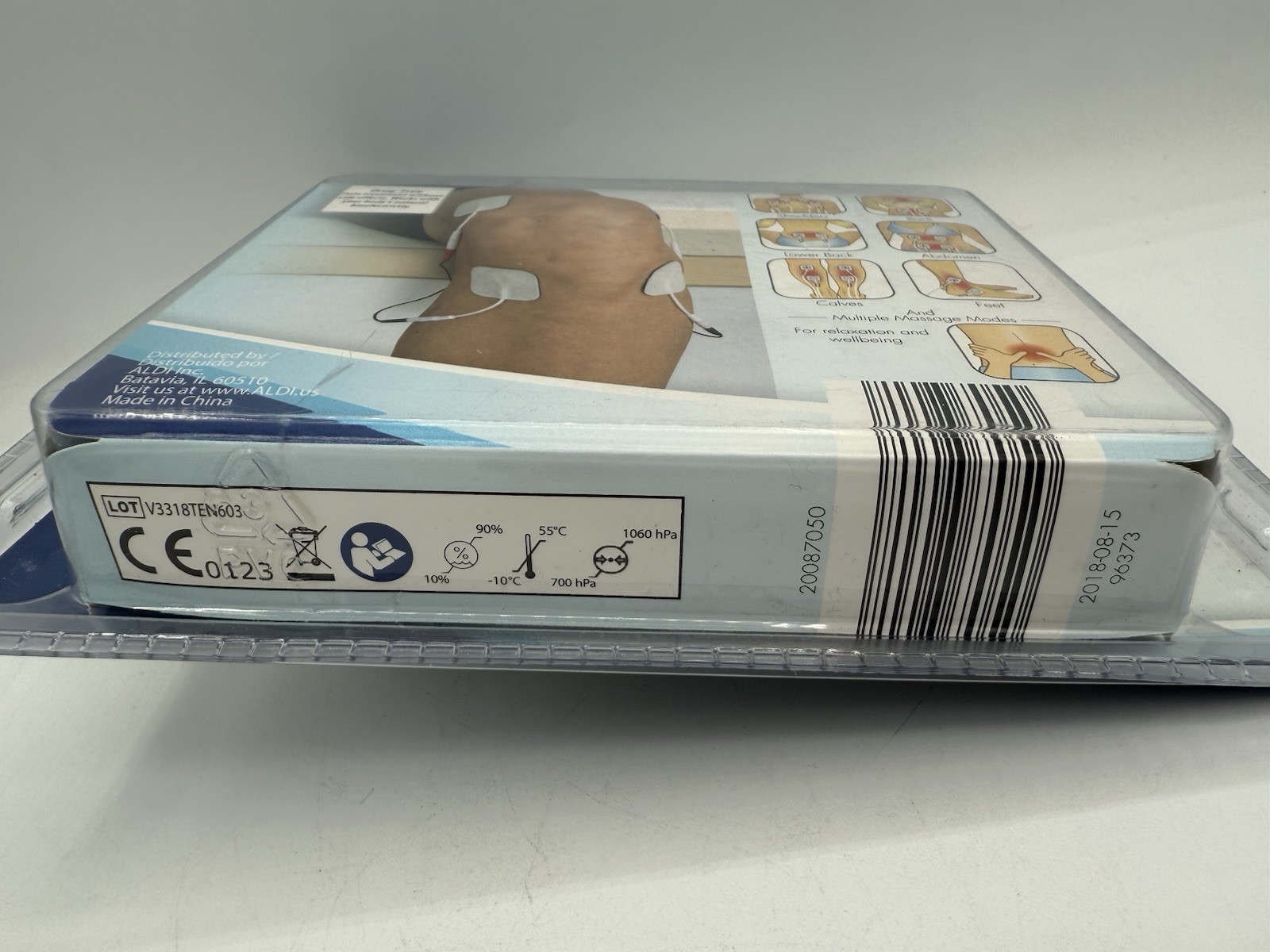 Welby TENS-EMS Massage Machine 603 Device 96373-18 w/ Adhesive Electrode Pads