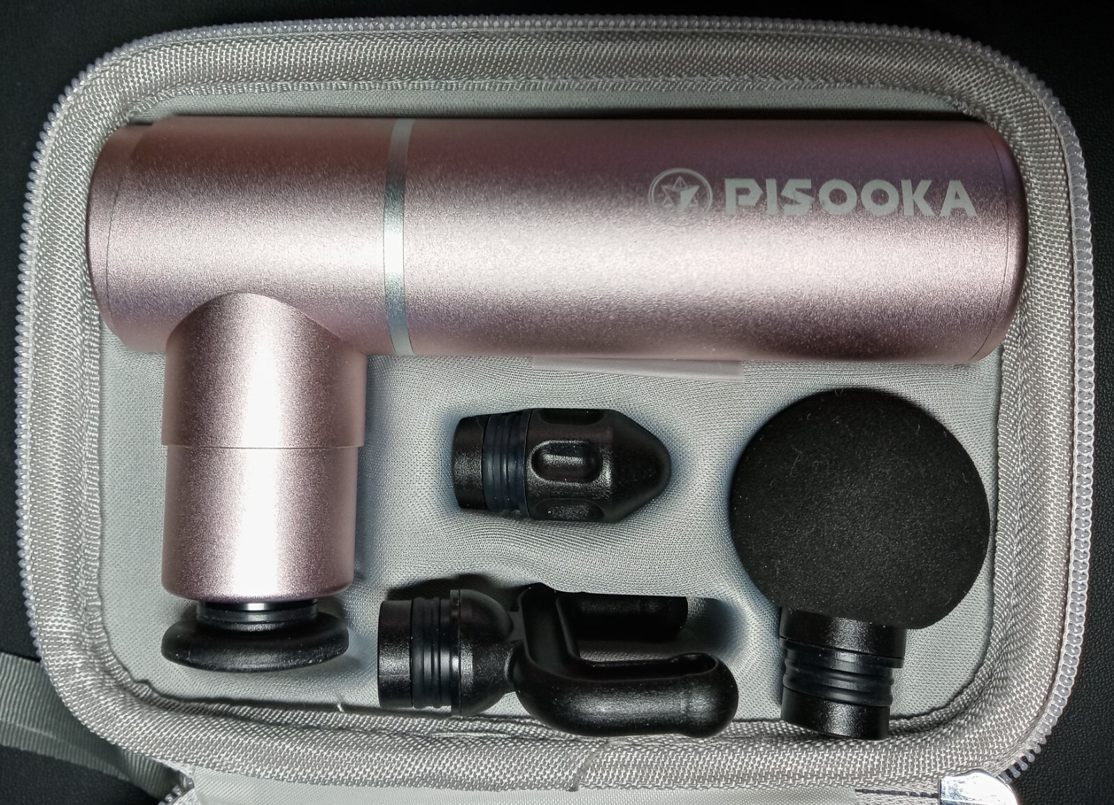 PISOOKA X Mini Percussion Massage Gun, Lightweight Portable Handheld # 66