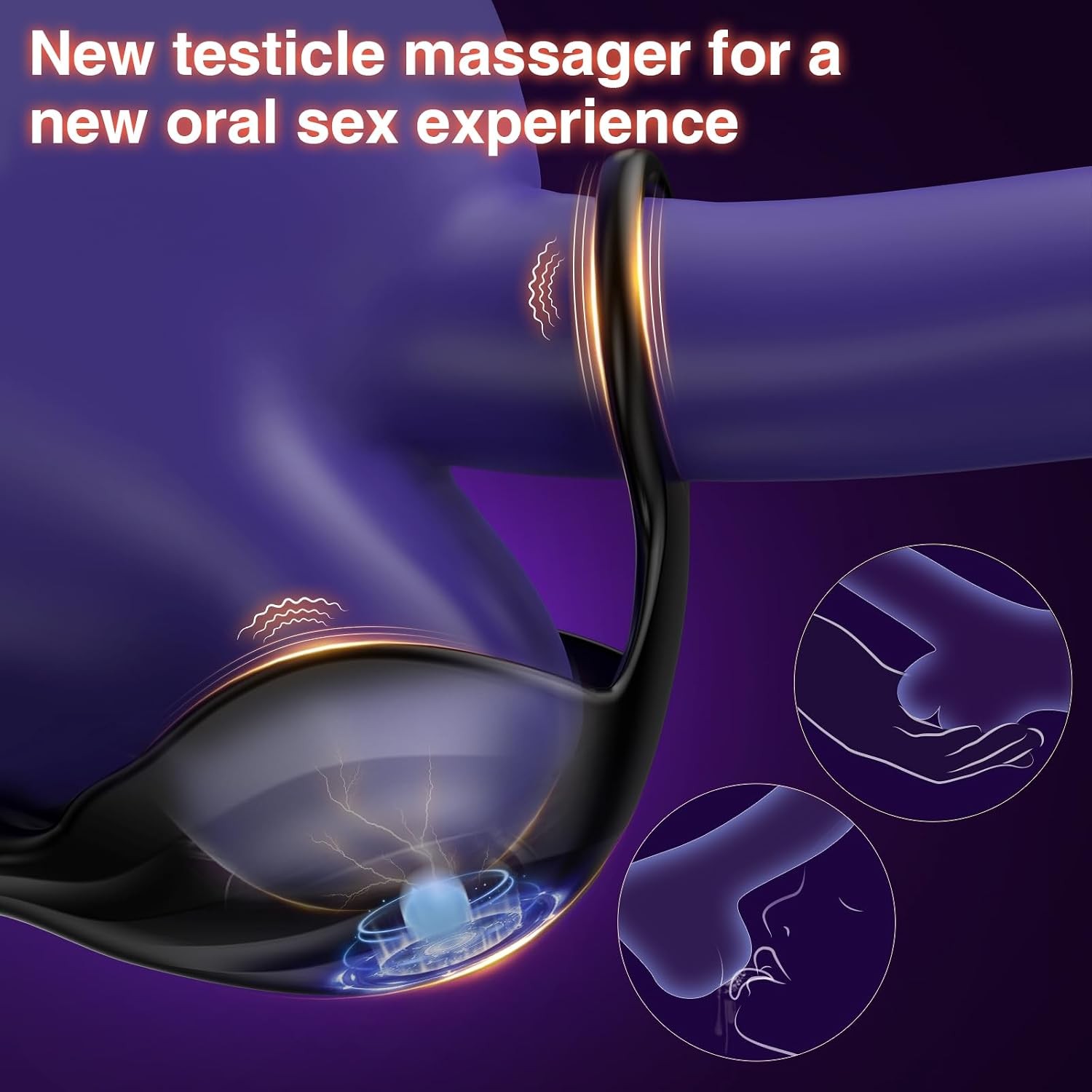 Dual Motor Remote Control Rechargeable Electronic Prostate Vibrator Massager