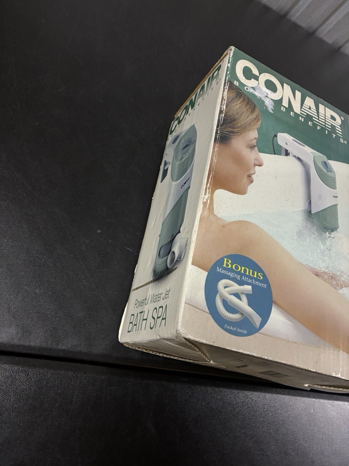 Conair BTS1SED Body Benefits Powerful Water Jet Bath Spa New Old Stock Open Box